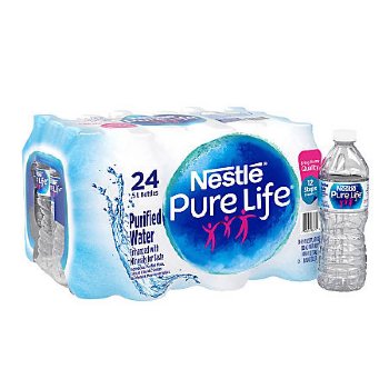 Nestle Pure Life .5 liter Purified Water- Case of 24