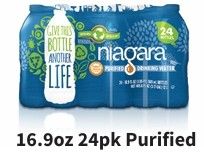 Niagara Purified Water 24 Pack 16.9oz 