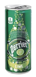 OUT OF STOCK **Perrier® Carbonated Mineral Water Slim Cans - Lime 8.45 oz. - Can - Case of 10