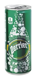 OUT OF STOCK **Perrier® Carbonated Mineral Water Slim Cans - Original 8.45 oz. - Can - Case of 10