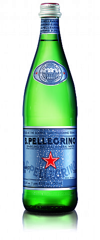 S.Pellegrino® Sparkling Natural Mineral Water 750 ml (25.3 oz.) - Bottle - Case of 12