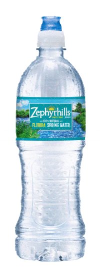 Zephyrhills® 100% Natural Spring Water Sport Cap 700 ml (23.6 oz.) - Bottle - Case of 24