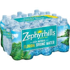 Zephyrhills® 100% Natural Spring Water .5 Liter (16.9 oz.) - Bottle - Case of 24